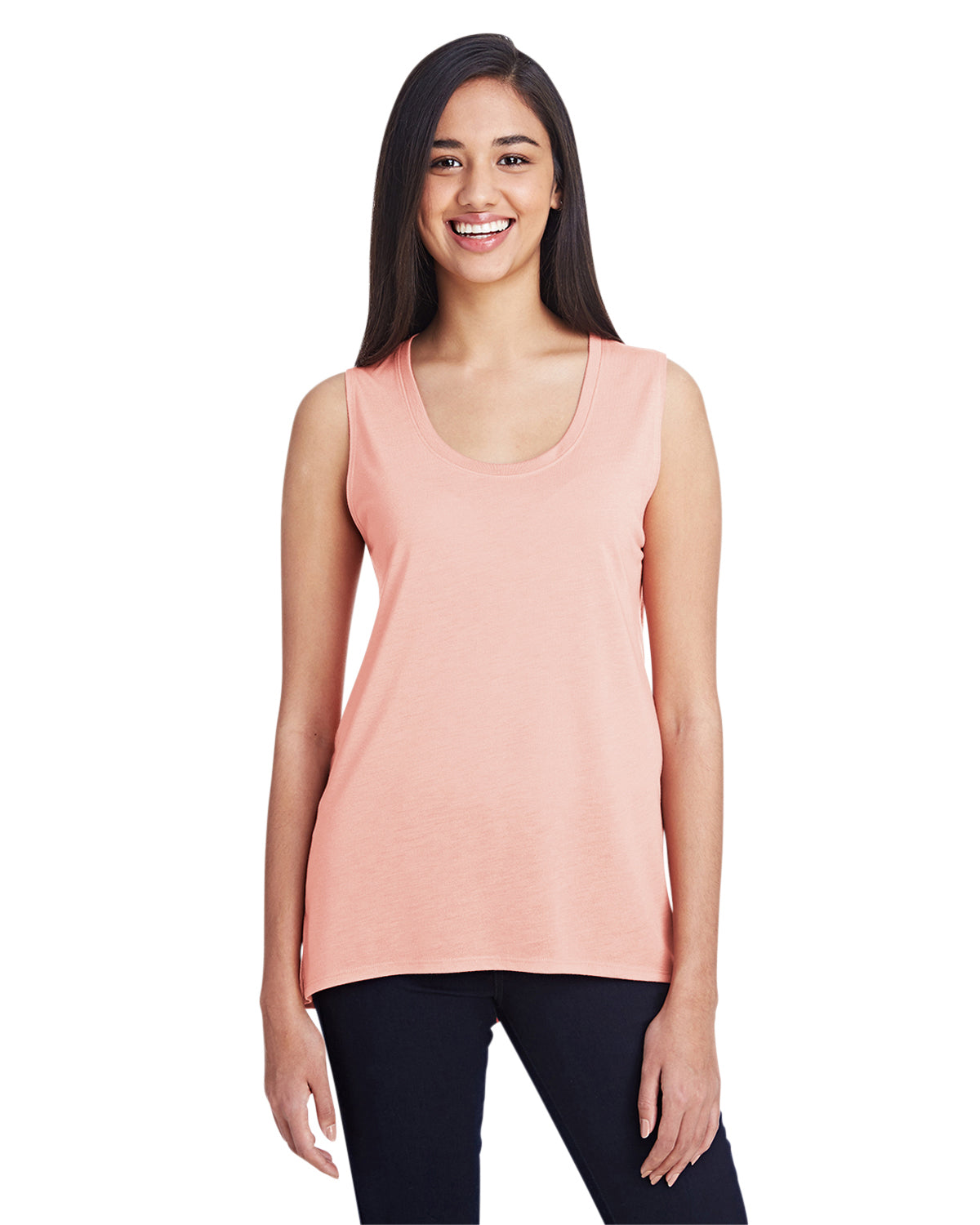 Women's Freedom Sleeveless T-Shirt - Dusty Rose