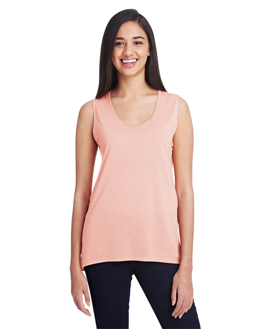 Women's Freedom Sleeveless T-Shirt - Dusty Rose
