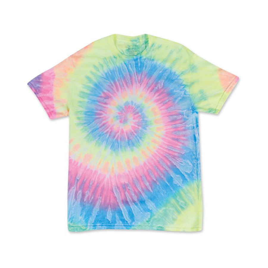 Youth Multi-Color Spiral T-Shirt - Dayglo