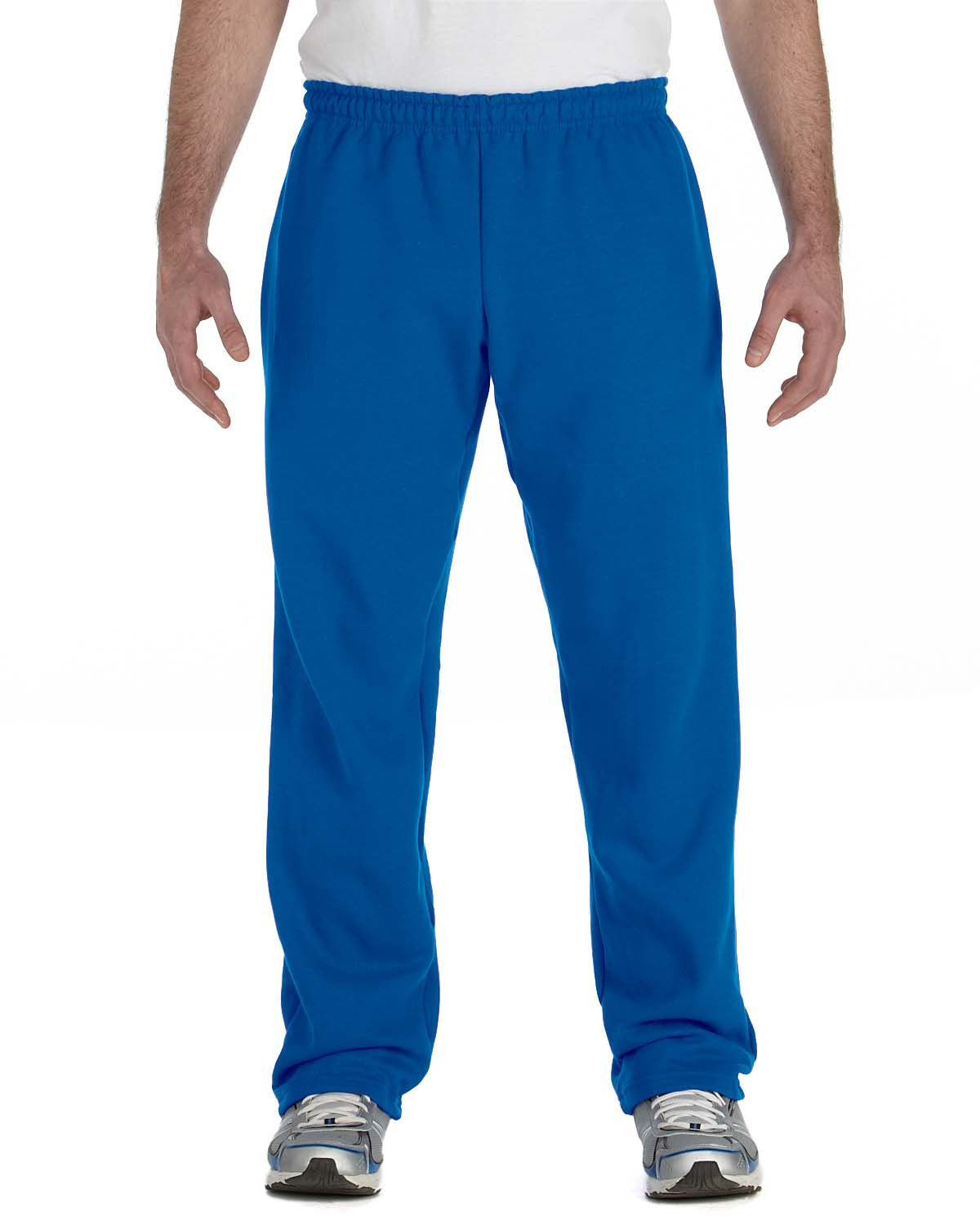 Unisex Heavy Blend™  50/50 Open-Bottom Sweatpants - Royal