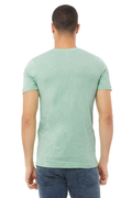 Unisex Heather CVC T-Shirt - Heather Prism Mint
