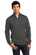 Unisex V.I.T. Fleece 1/4-Zip - Charcoal