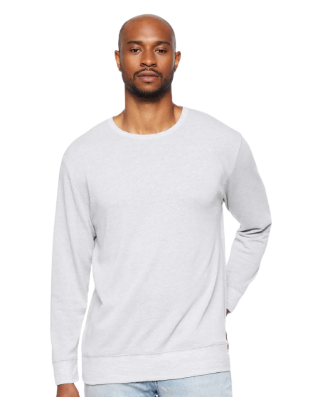 Harborside Melange French Terry Pullover - Gray Melange