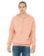 Bella + Canvas 3729 - Unisex Sponge Fleece Pullover DTM Hoodie - Peach