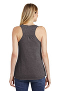 Women's V.I.T. Gathered Back Tank - Heather Charcoal