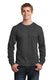 Port & Company PC54LS - Unisex Long Sleeve Core Cotton Tee - Dark Heather Gray