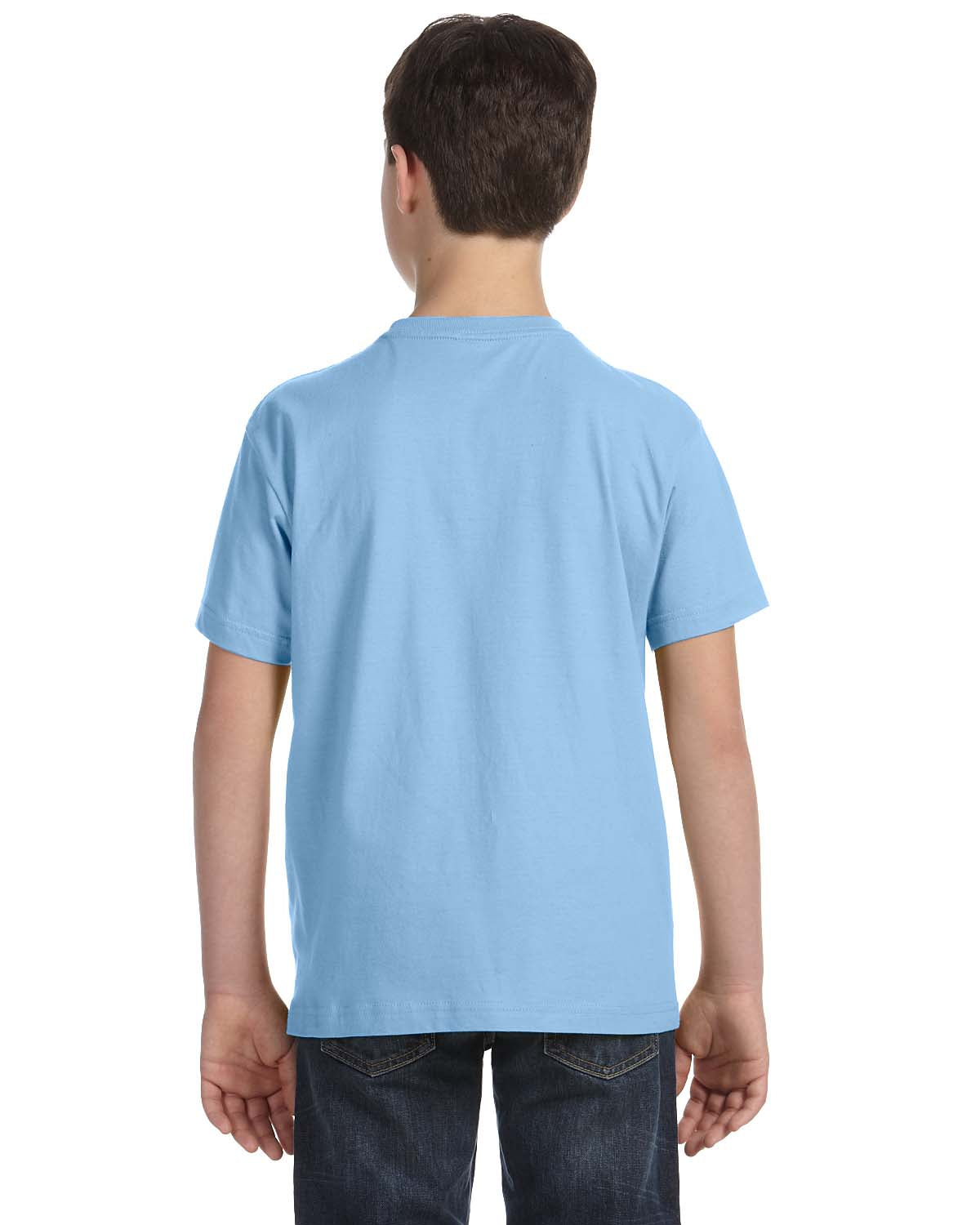 Youth Fine Jersey T-Shirt - Light Blue