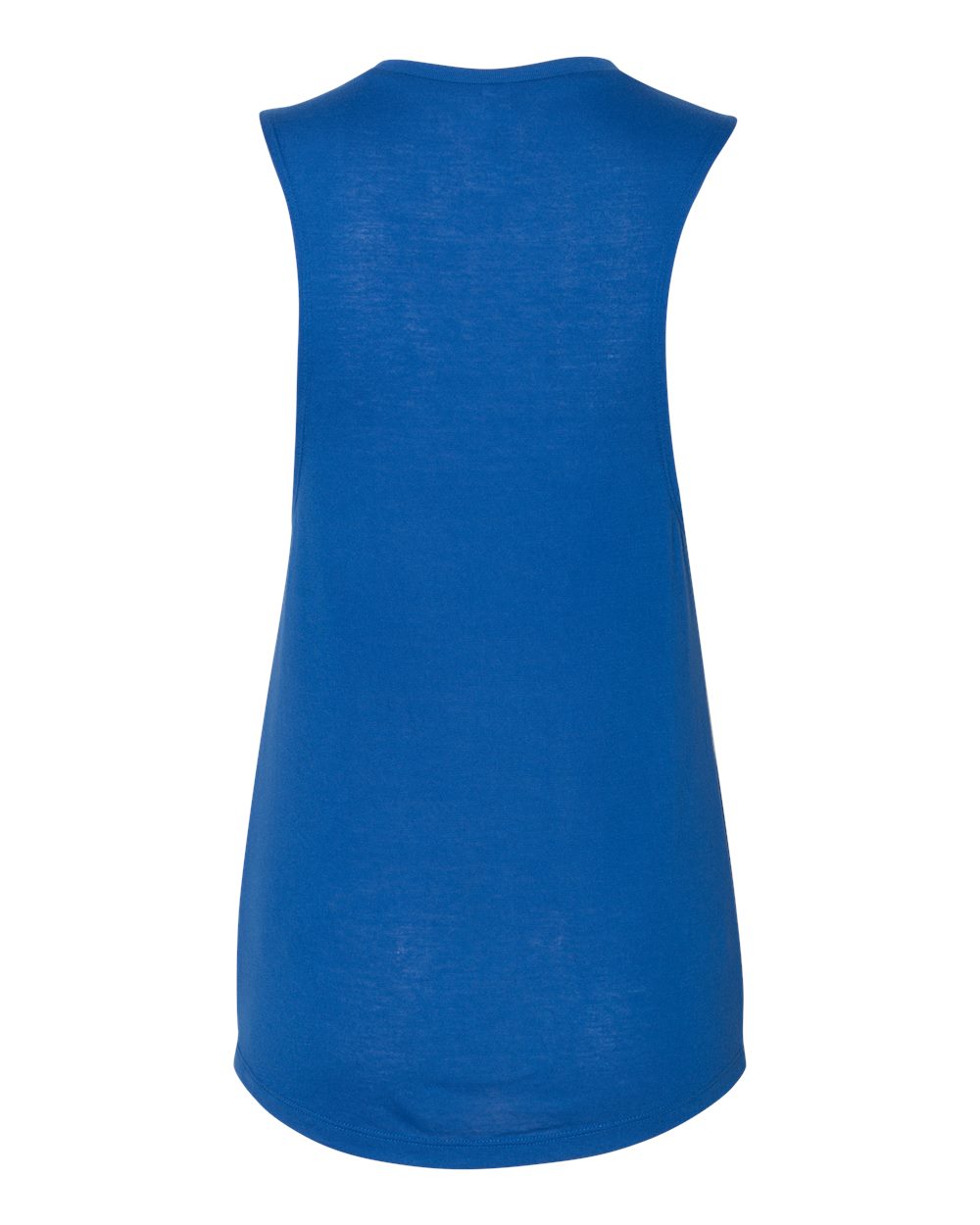 Women's Flowy Scoop Muscle Tank - True Royal