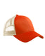 Econscious EC7070 - Eco Trucker Organic/Recycled Hat - Orange Poppy / Oyster
