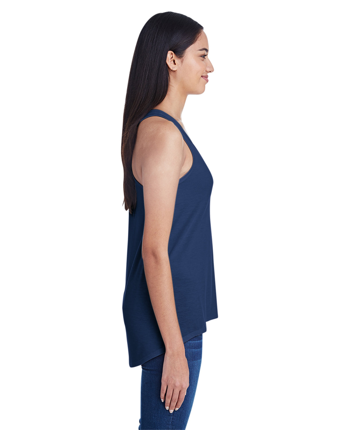 Women's Freedom Tank - Navy