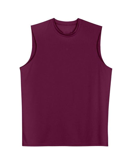 Men's Cooling Performance Muscle T-Shirt - Maroon
