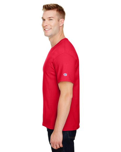 Unisex Ringspun Cotton T-Shirt - Athletic Red