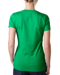 Women's CVC Deep V - Kelly Green
