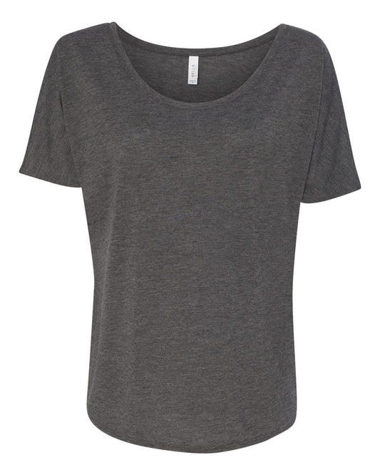 Women's Slouchy T-Shirt - Dark Gray