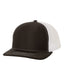Richardson 112 - Snapback Trucker Cap - Black / White