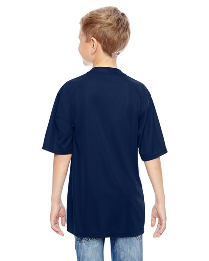 Youth Wicking T-Shirt - Navy