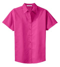 Women's Short Sleeve Easy Care Shirt - Tropical Pink