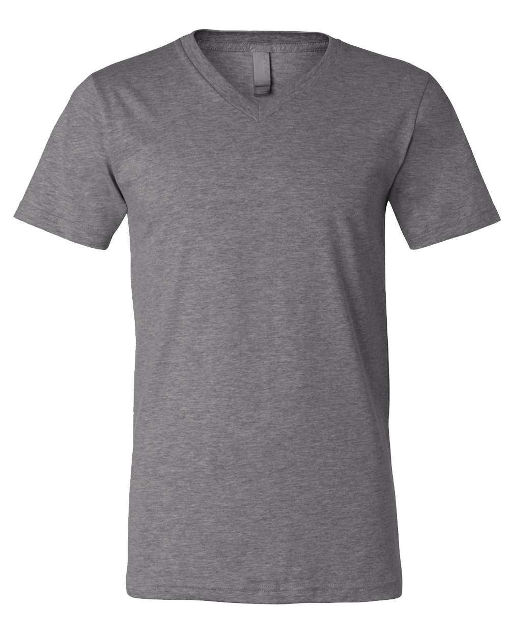 Unisex Jersey Short-Sleeve V-Neck T-Shirt - Heather Deep