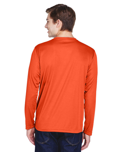Men's Zone Performance Long-Sleeve T-Shirt - Sport Orange