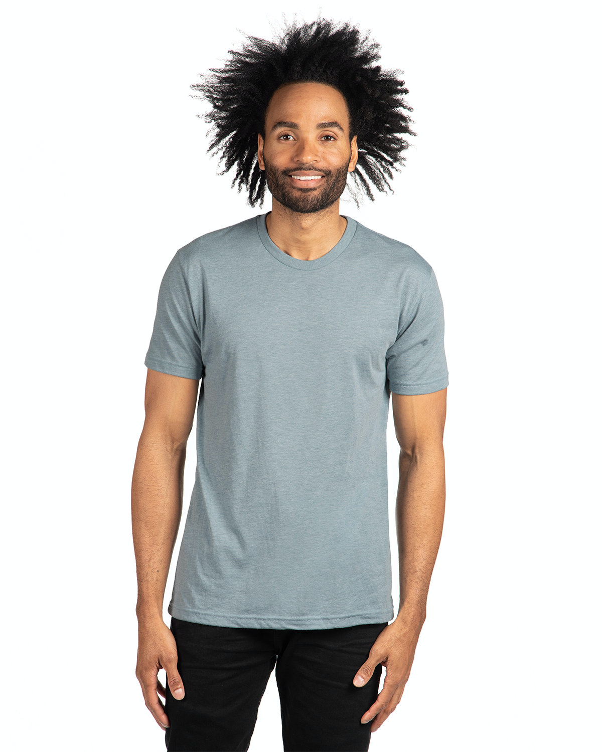Unisex Triblend Crew - Vintage Stonewash Denim
