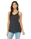 Bella + Canvas B8800 - Women's Flowy Racerback Tank - Dark Gray
