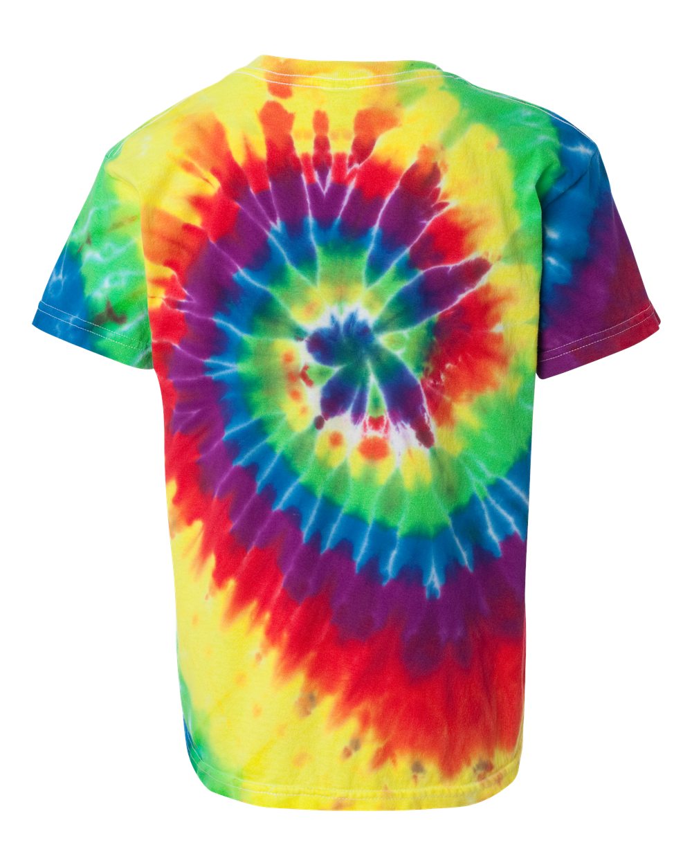 Youth Multi-Color Spiral T-Shirt - Classic Rainbow Spiral