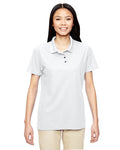 Women's Performance® Double Piqué Polo - White