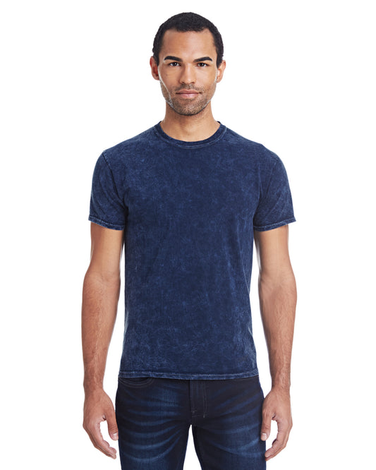 Unisex 100% Cotton Vintage Wash T-Shirt - Mineral Navy