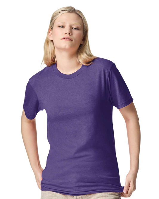 Unisex CVC T-Shirt - Heather Purple