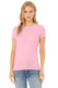 Bella + Canvas 6413 - Women's Triblend Relaxed Jersey Short-Sleeve T-Shirt - Pink Triblend