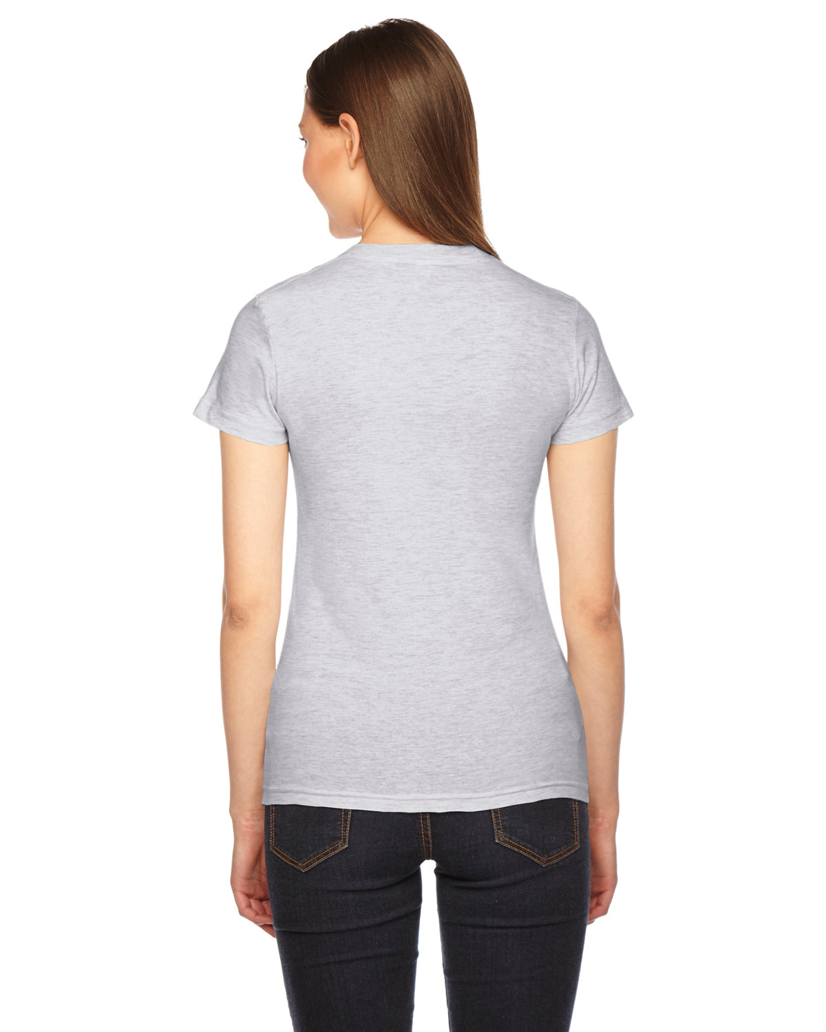 Women's Fine Jersey Short-Sleeve T-Shirt - Ash Gray