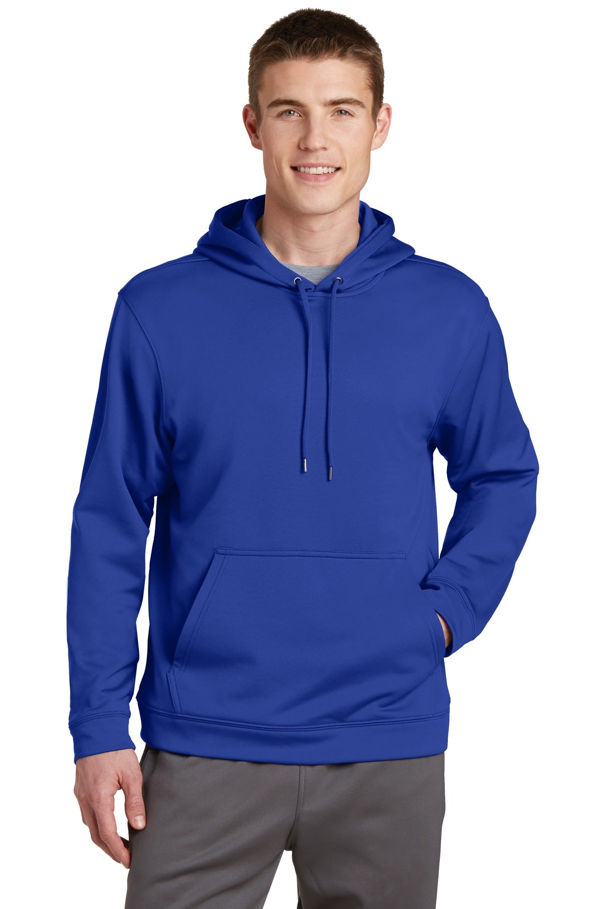 Sport-Wick Fleece Hooded Pullover - True Royal