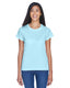 UltraClub 8420L - Women's Cool & Dry Sport Performance Interlock T-Shirt - Ice Blue