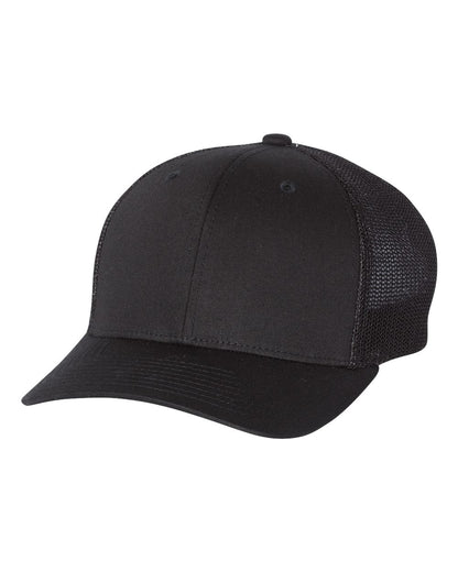 Fitted Trucker with R-Flex - Black