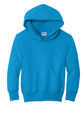 Youth Core Fleece Pullover Hoodie - Sapphire