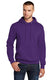 Port & Company PC78H - Unisex Core Fleece Pullover Hoodie - Team Purple