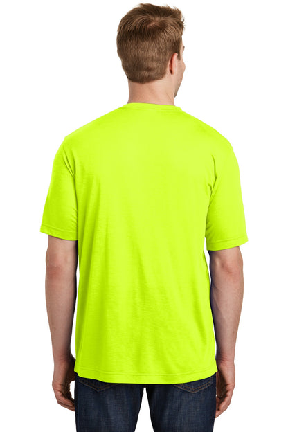 Unisex PosiCharge Competitor Cotton Touch Tee - Neon Yellow