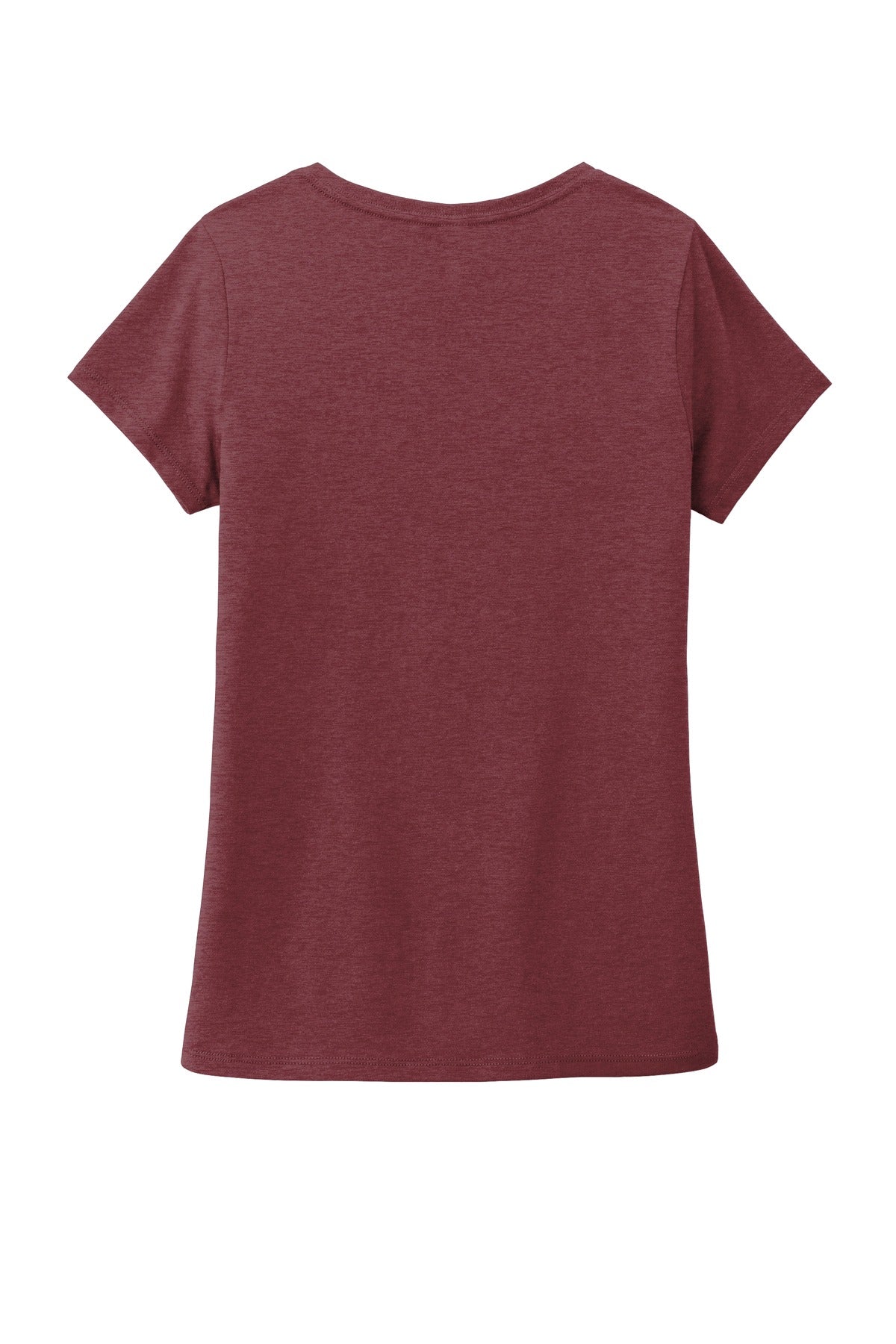 Women's Perfect Tri V-Neck Tee - Maroon Frost