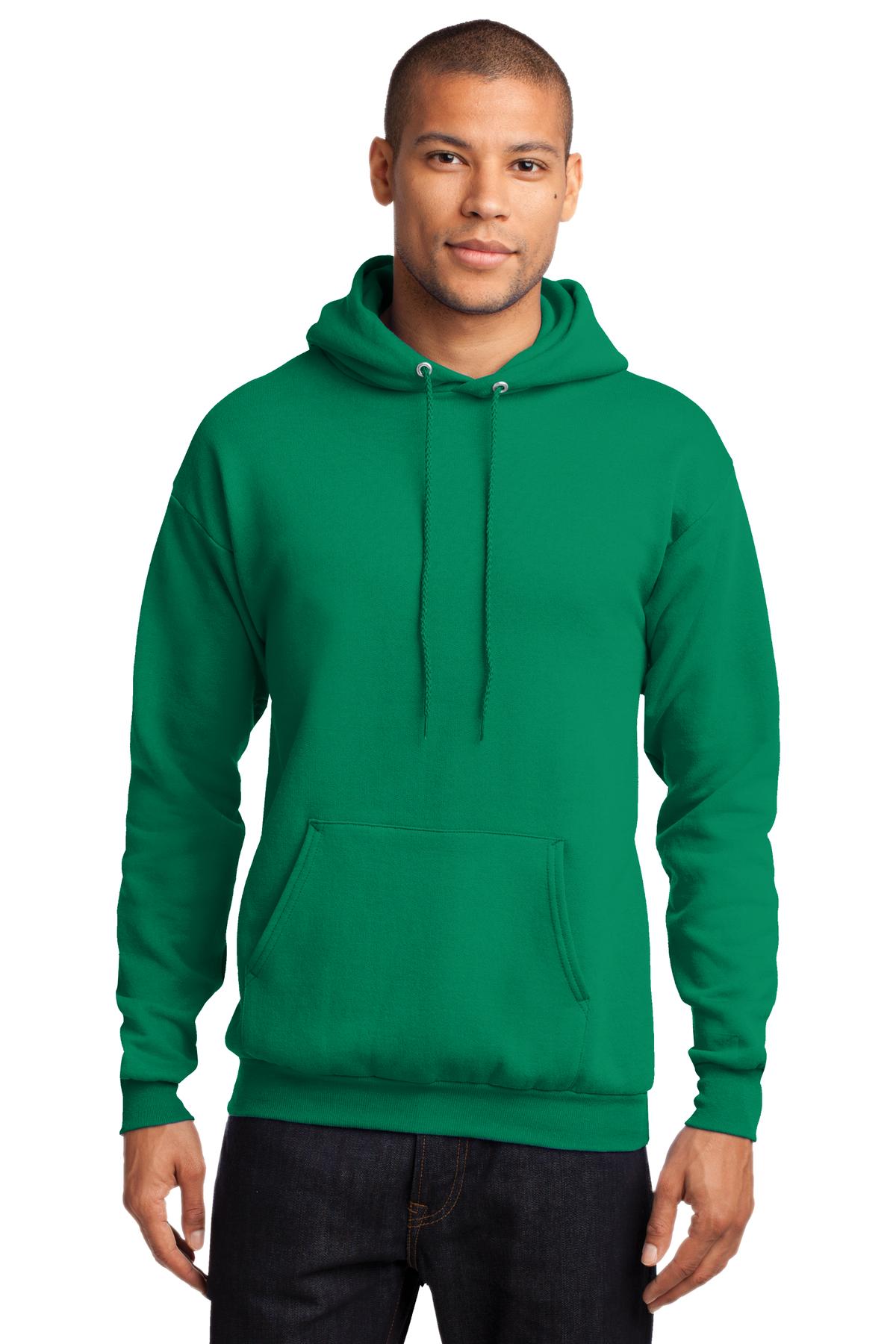 Unisex Core Fleece Pullover Hoodie - Kelly