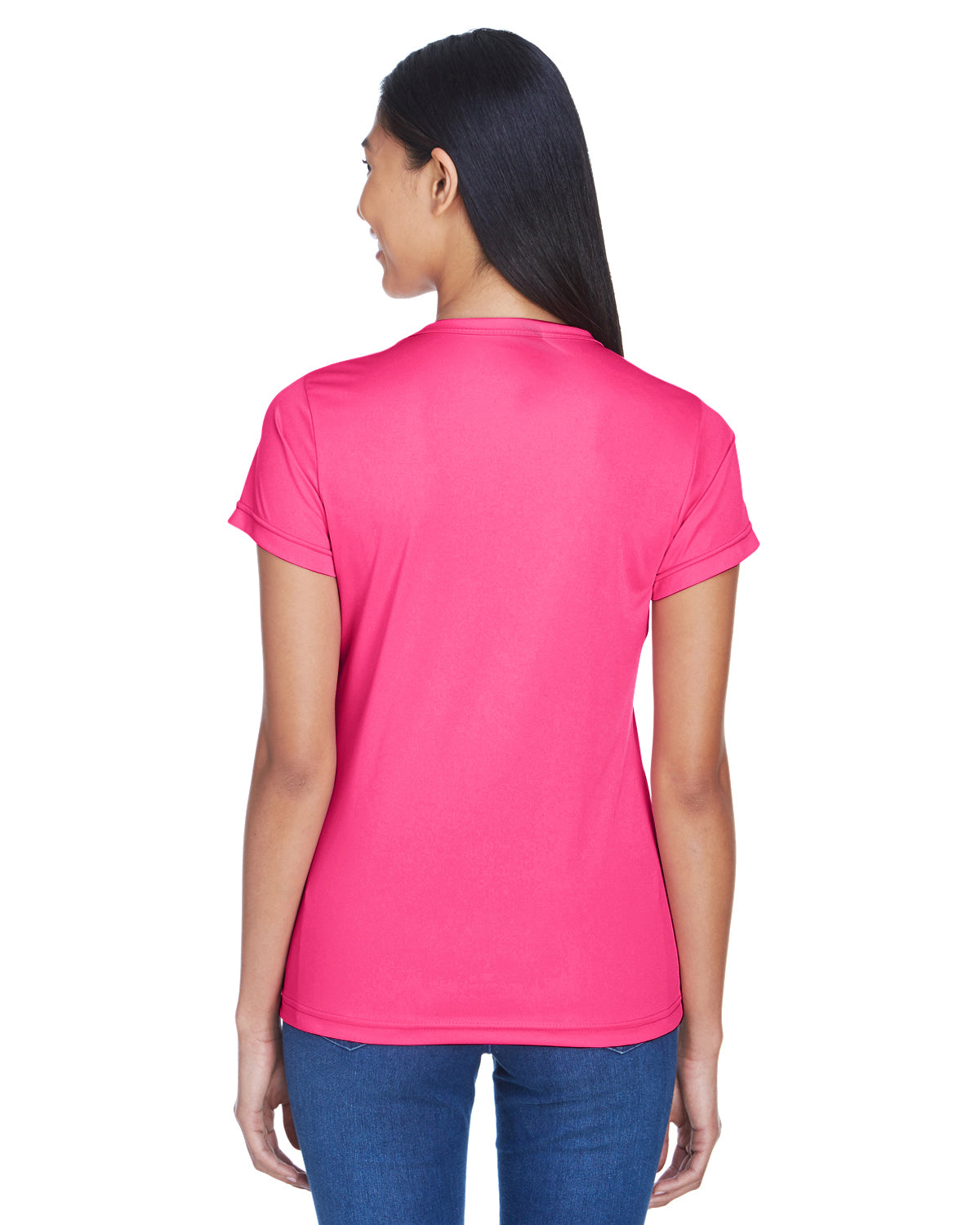 Women's Cool & Dry Sport Performance Interlock T-Shirt - Heliconia