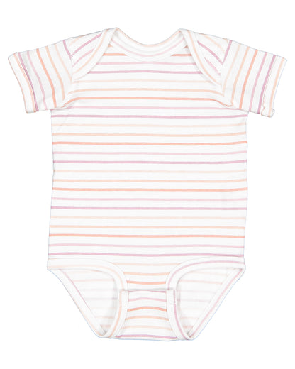 Infant Fine Jersey Bodysuit - LILAC STRIPE