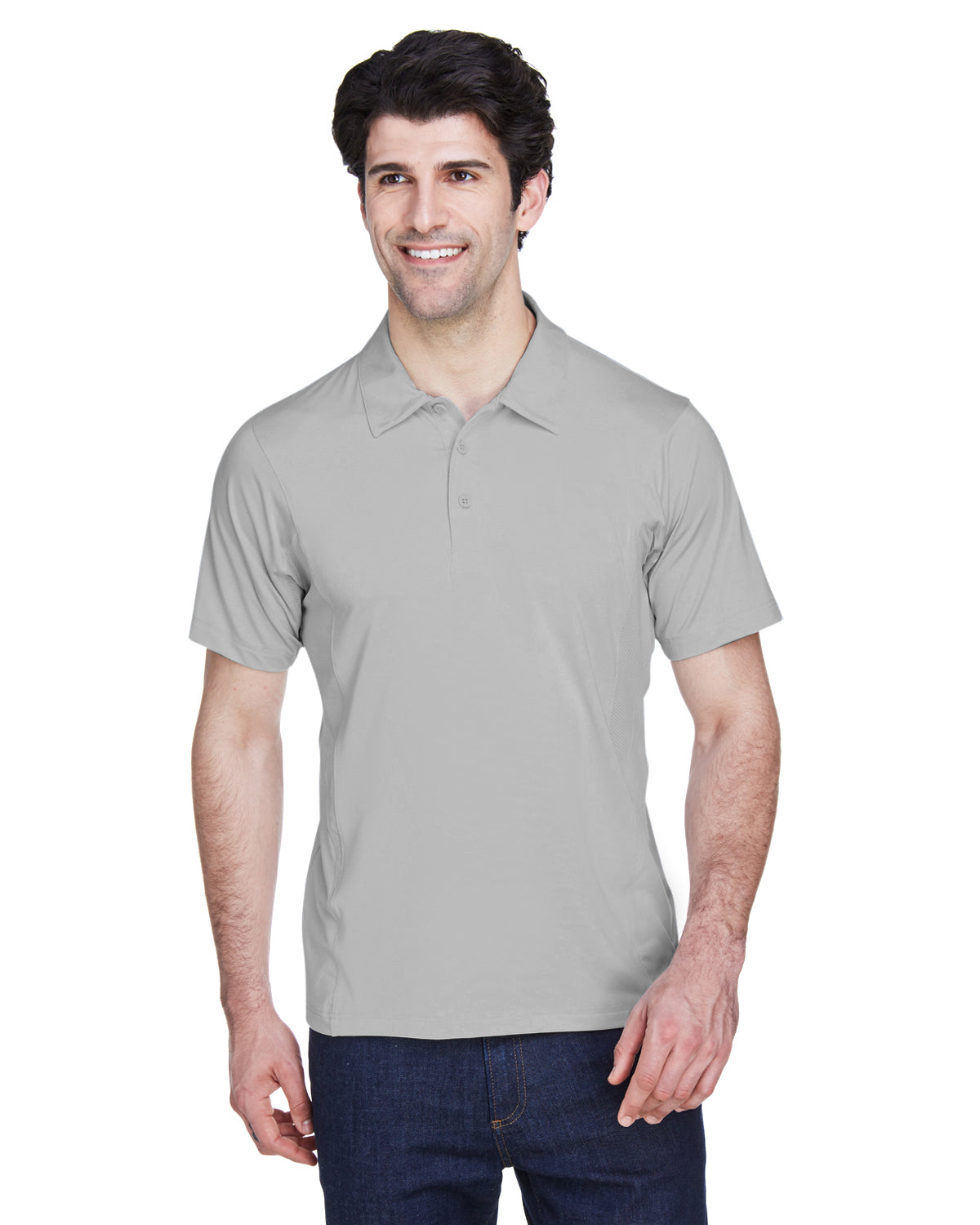 Men's Charger Performance Polo - Sport Silver