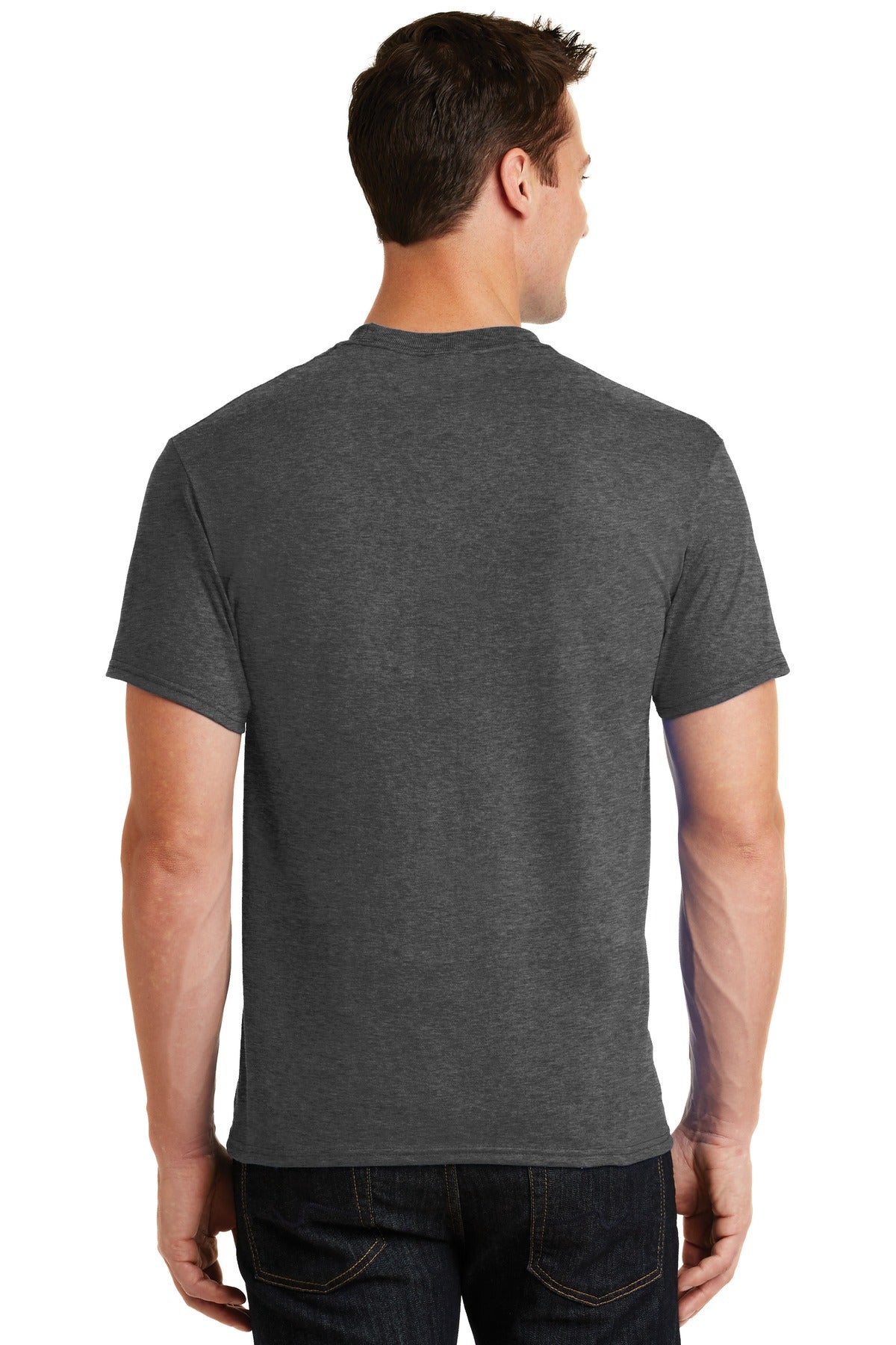 Unisex Core Blend Tee - Dark Heather Gray