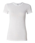 Women's Cotton/Polyester Tee - White