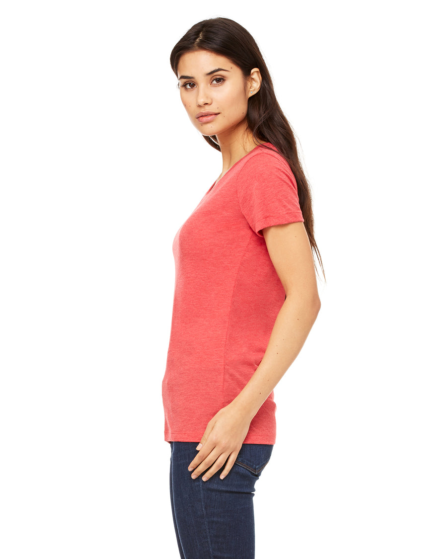Women's Triblend Short-Sleeve T-Shirt - Light Red Triblend
