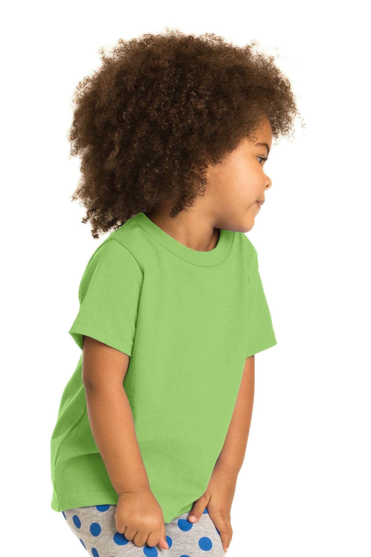 Toddler Core Cotton Tee - Lime