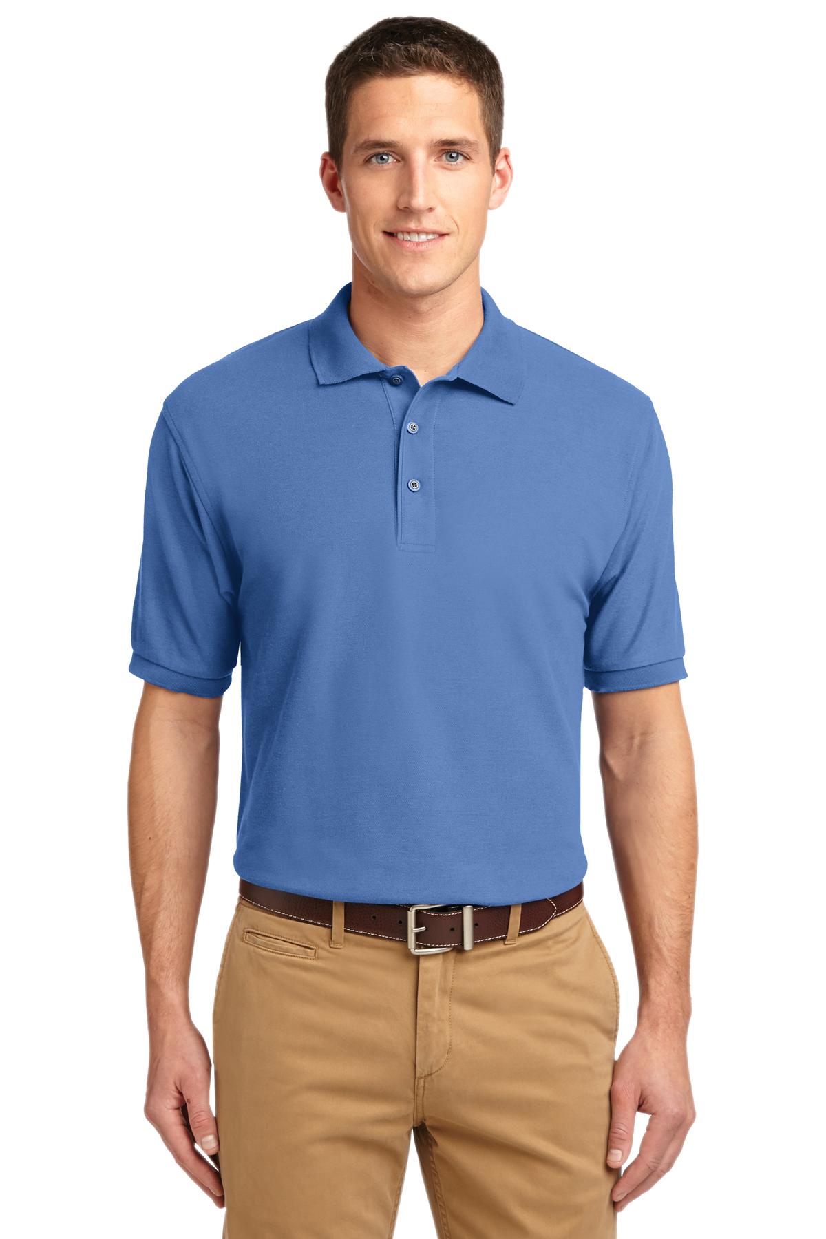 Unisex Silk Touch Polo - Ultramrne Blue