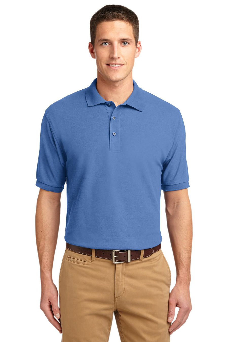 Unisex Silk Touch Polo - Ultramrne Blue