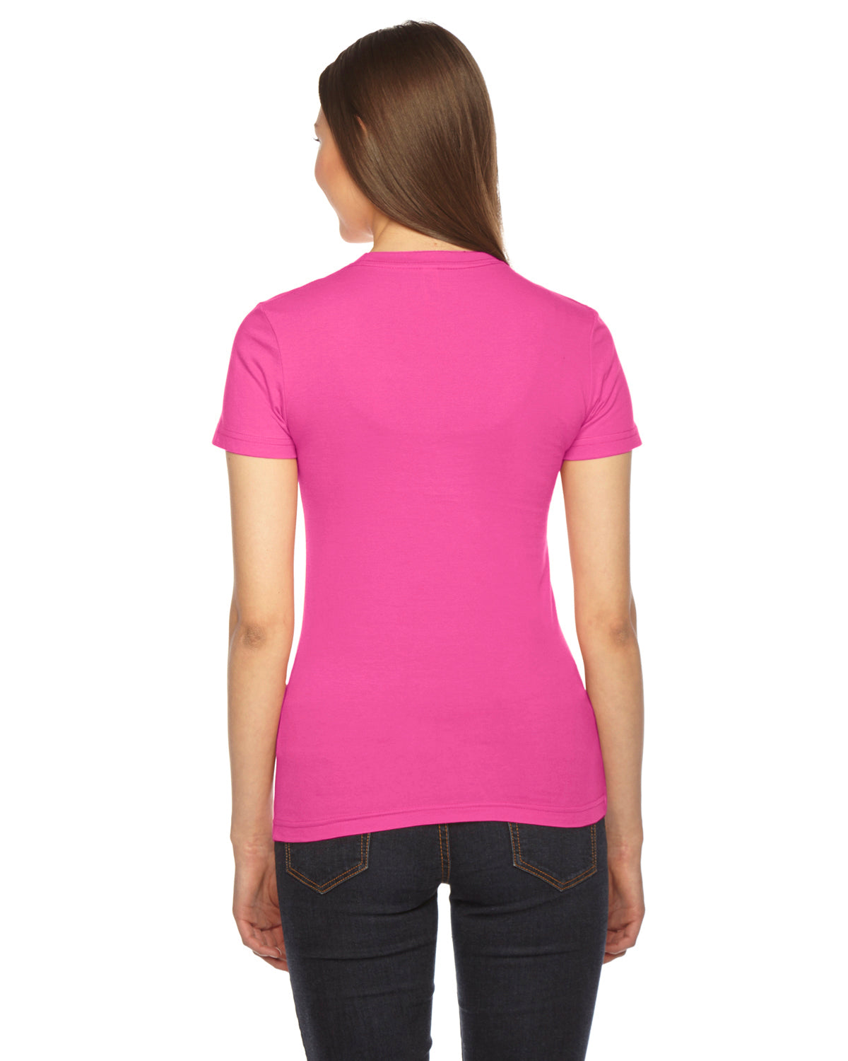 Women's Fine Jersey Short-Sleeve T-Shirt - Fuchsia