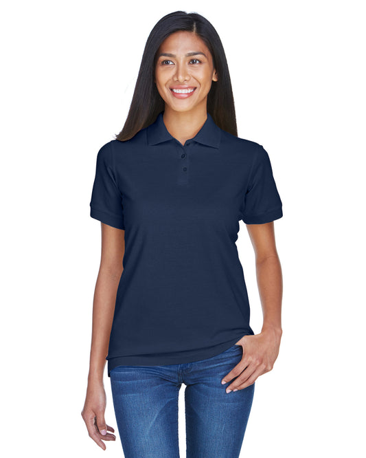 Women's Classic Piqué Polo - Navy